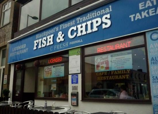 C Fresh Fish and Chips British in Blackpool, Lancashire | The Gourmet