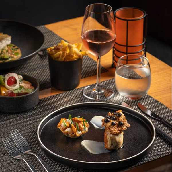 Podium Restaurant at the Hilton Manchester Deansgate Hotel